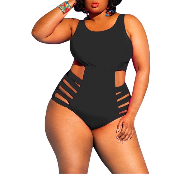 Other - Hollow-up Slim One Piece Swimsuit - size XL